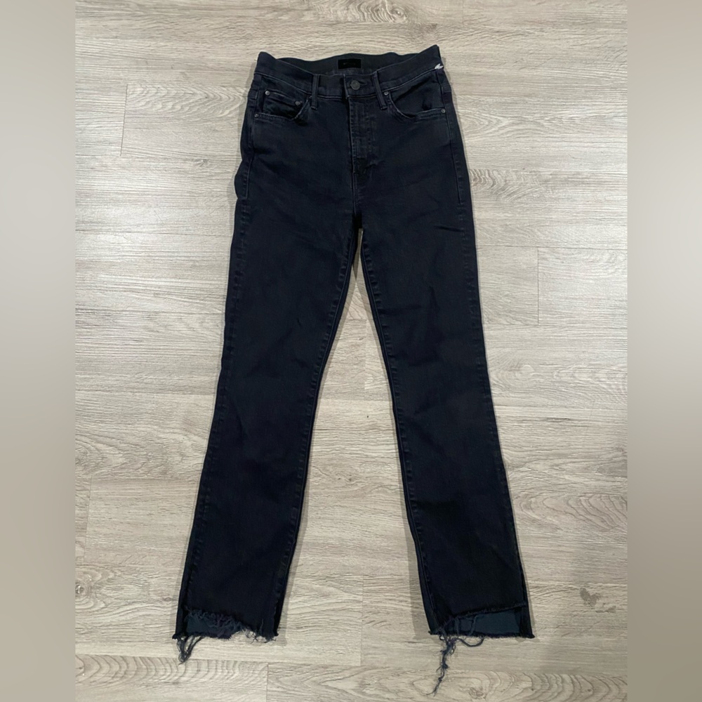 Mother The Insider Step Fray Not‎ Guilty Black Jeans